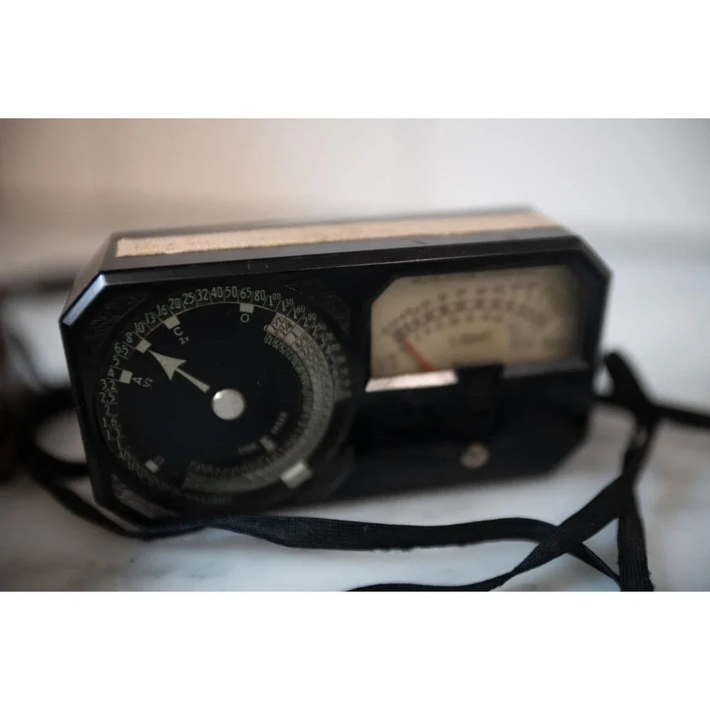 Art Deco 1935 Weston Photronic 650 light meter Working
